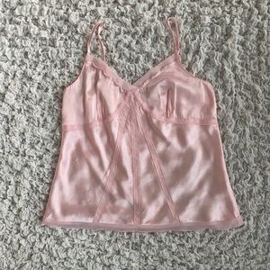 Satin Baby Pink Camisole